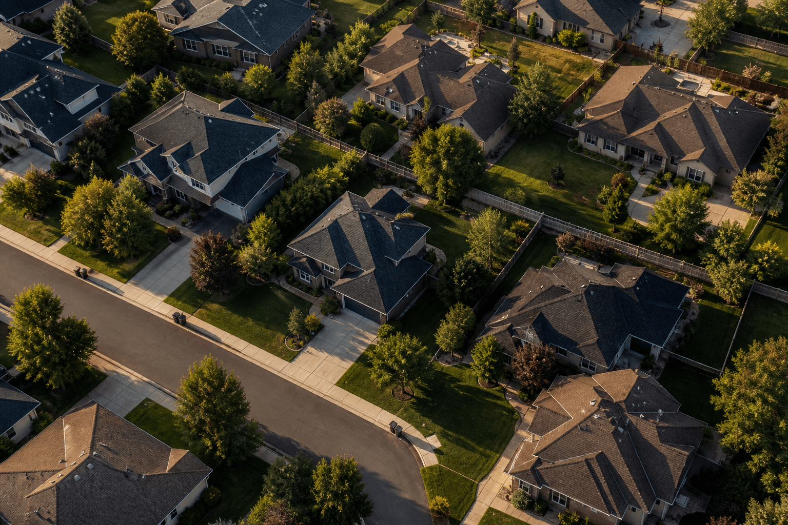 Neighborhood roofs